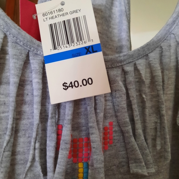 New Indian print nightgown. - Picture 3 of 3